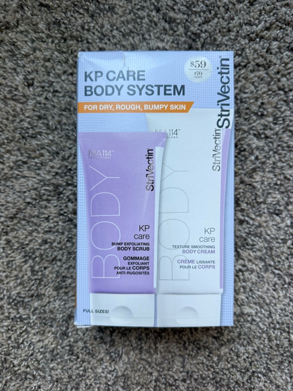 NEW StriVectin KP body care system